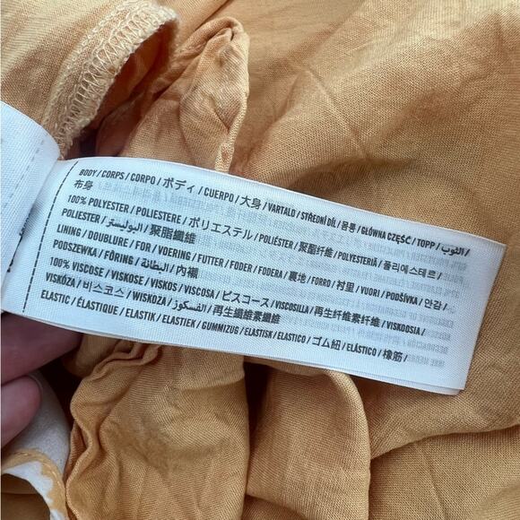 Abercrombie & Fitch tie shoulder midi dress floral sz XXL - Picture 6 of 7